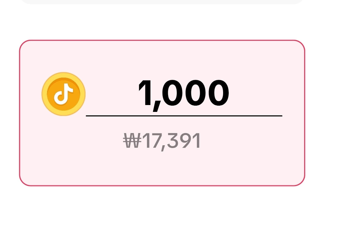 틱톡 웹 충전 가이드